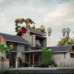 Trusted Builders in Kerala-Earthwings – showcasing a stylish and modern patio design.