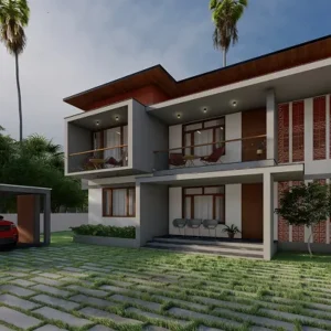 Earthwings – Best landscaping company in Kerala showcasing elegant residential landscaping and garden design.